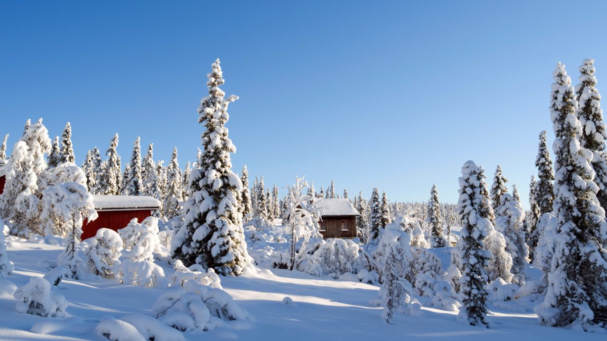 Wintersport in Noorwegen